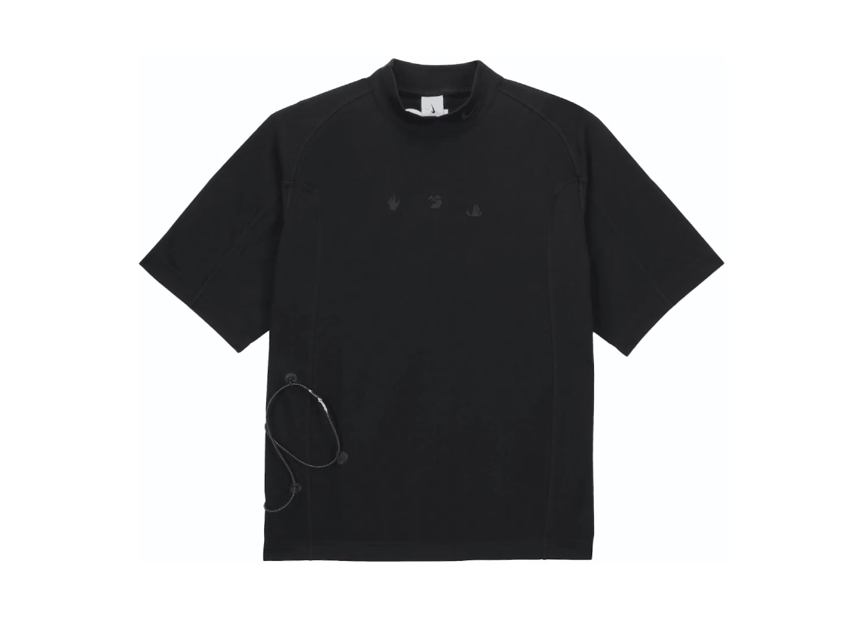 x Off-White Short Sleeve Top Black