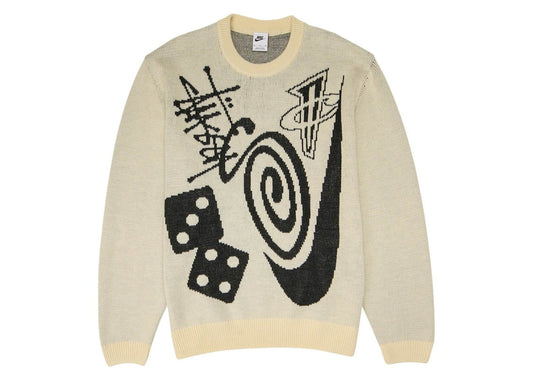 x Stussy Knit Sweater Natural
