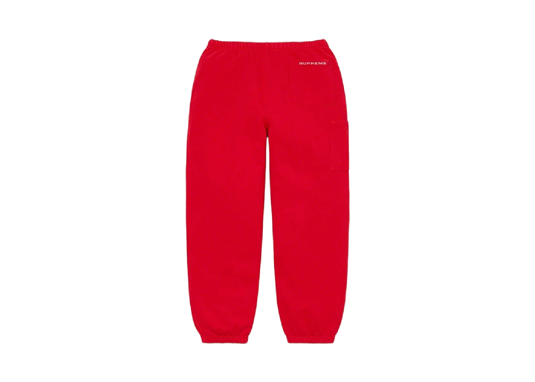 x Supreme Cargo Sweatpants Red