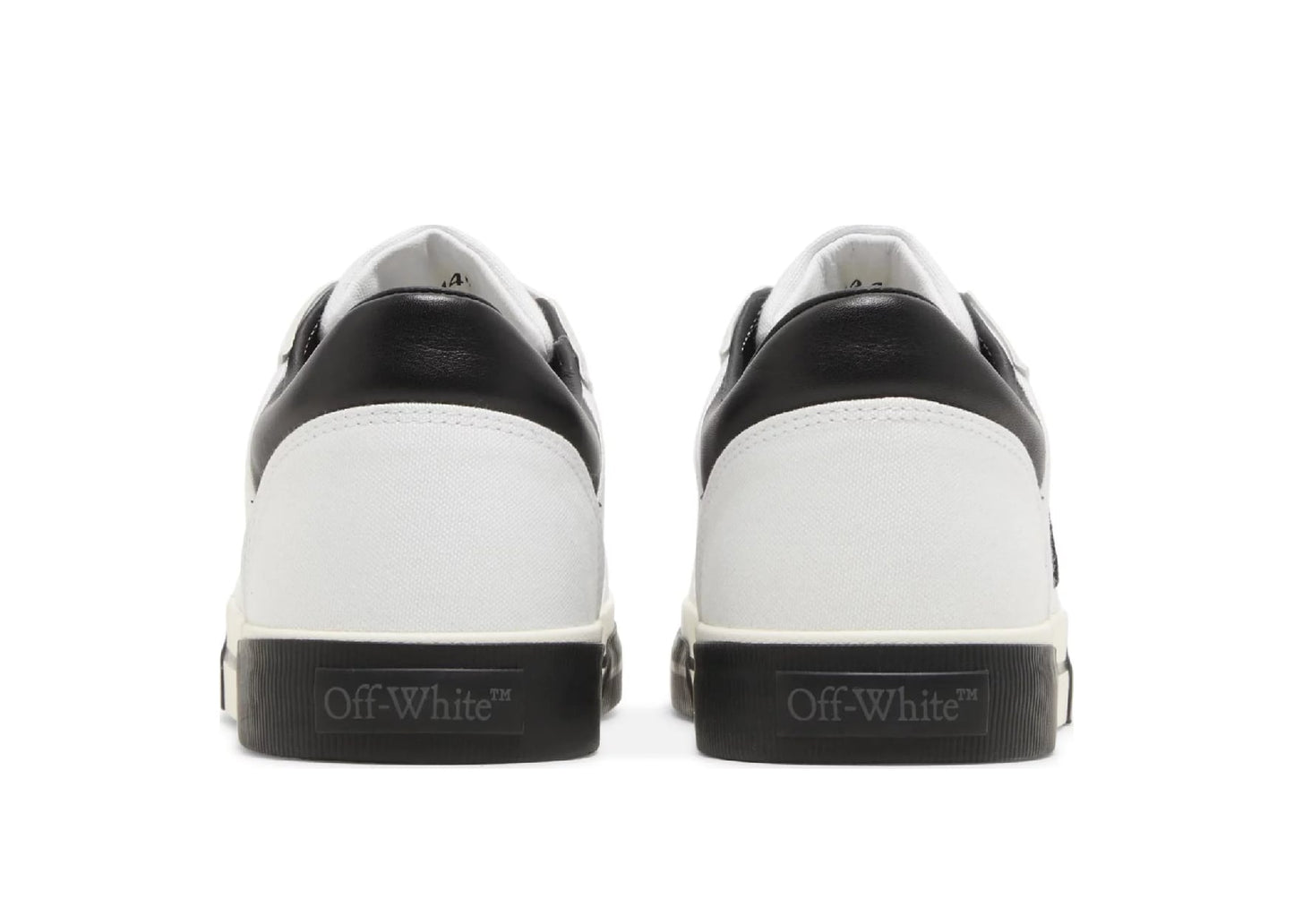 OFF-WHITE New Low Vulcanized White Black