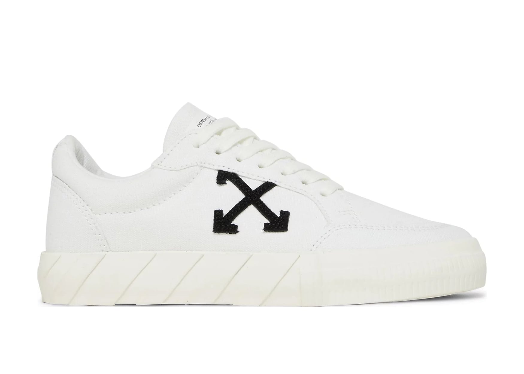 OFF-WHITE Vulc Low Canvas White Black (W) (SS22)
