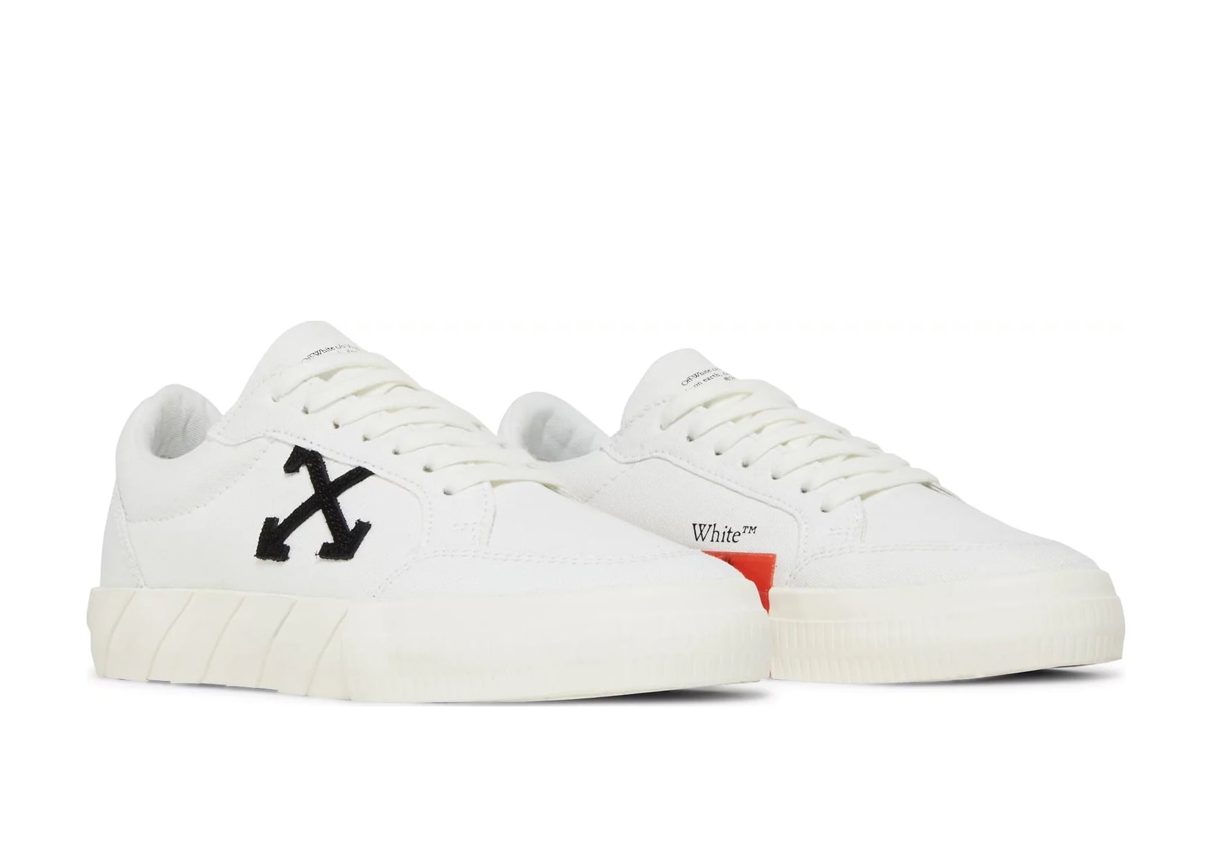 OFF-WHITE Vulc Low Canvas White Black (W) (SS22)