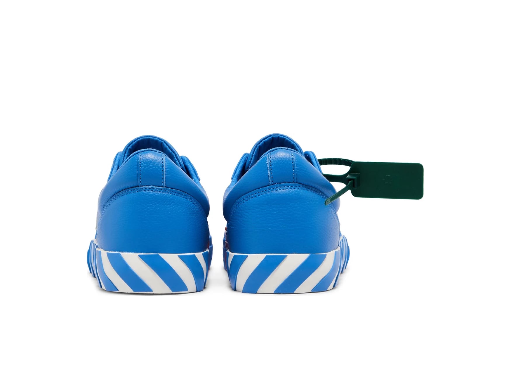 OFF-WHITE Vulc Low Leather Blue White