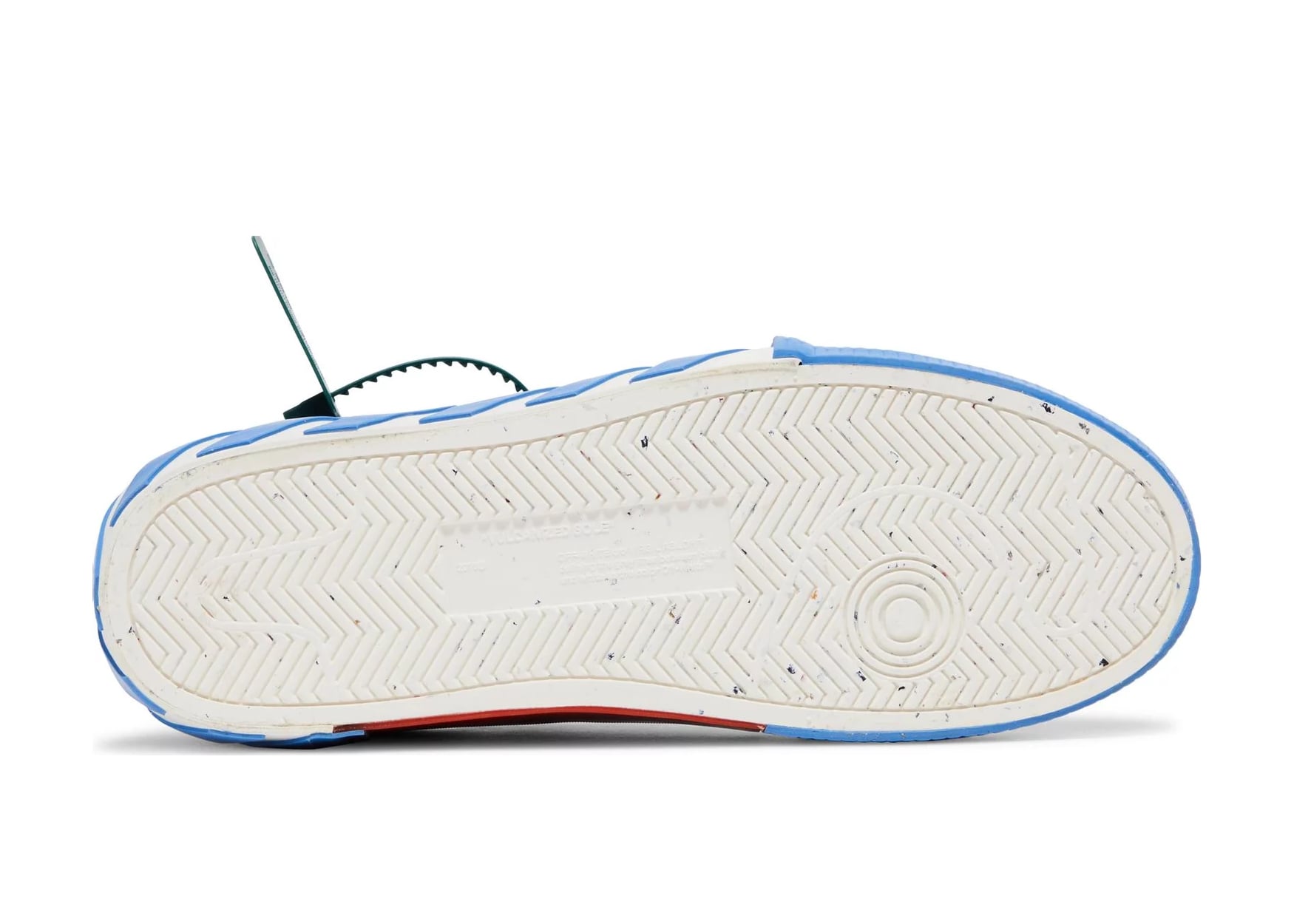 OFF-WHITE Vulc Low Leather Blue White