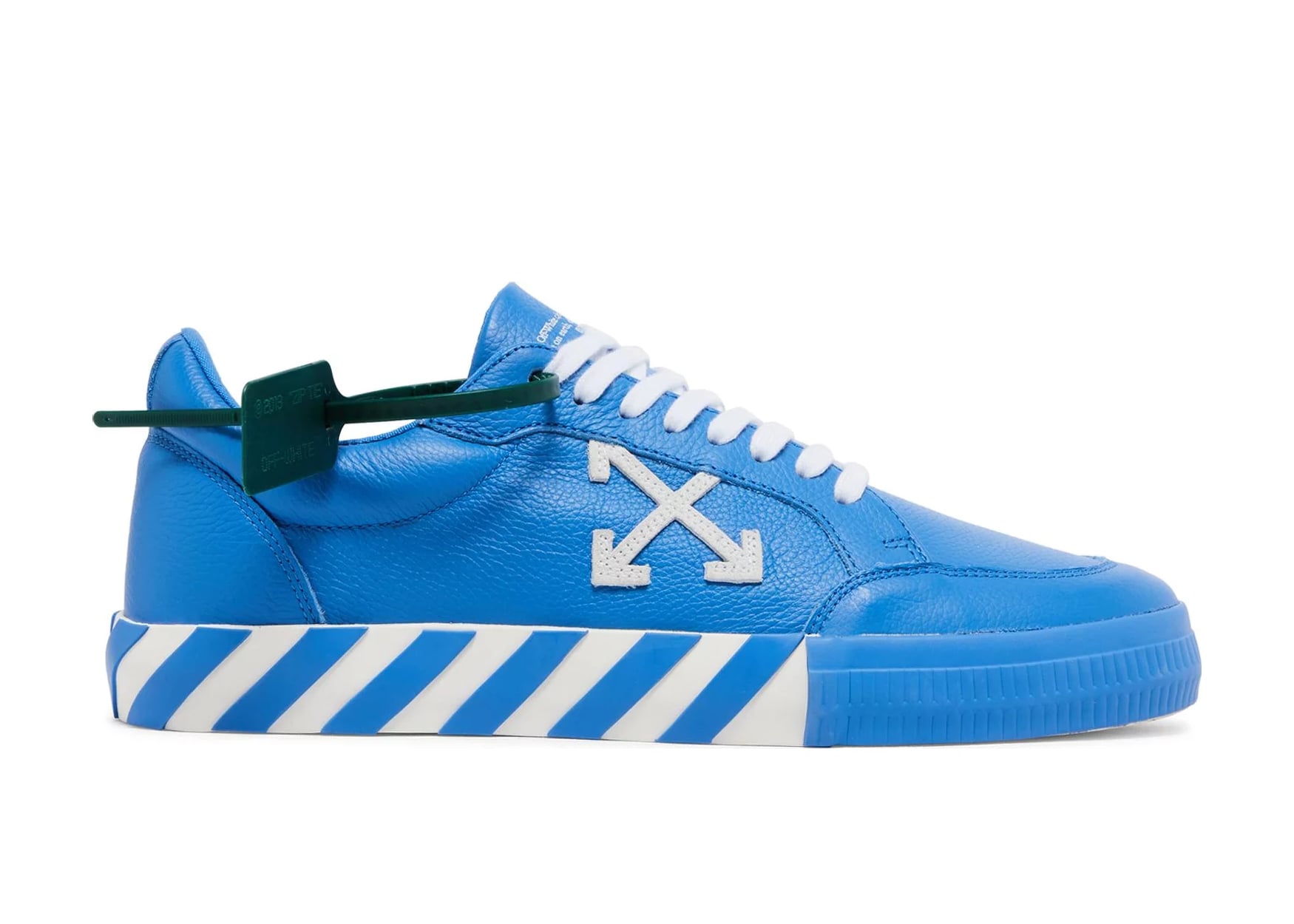 OFF-WHITE Vulc Low Leather Blue White