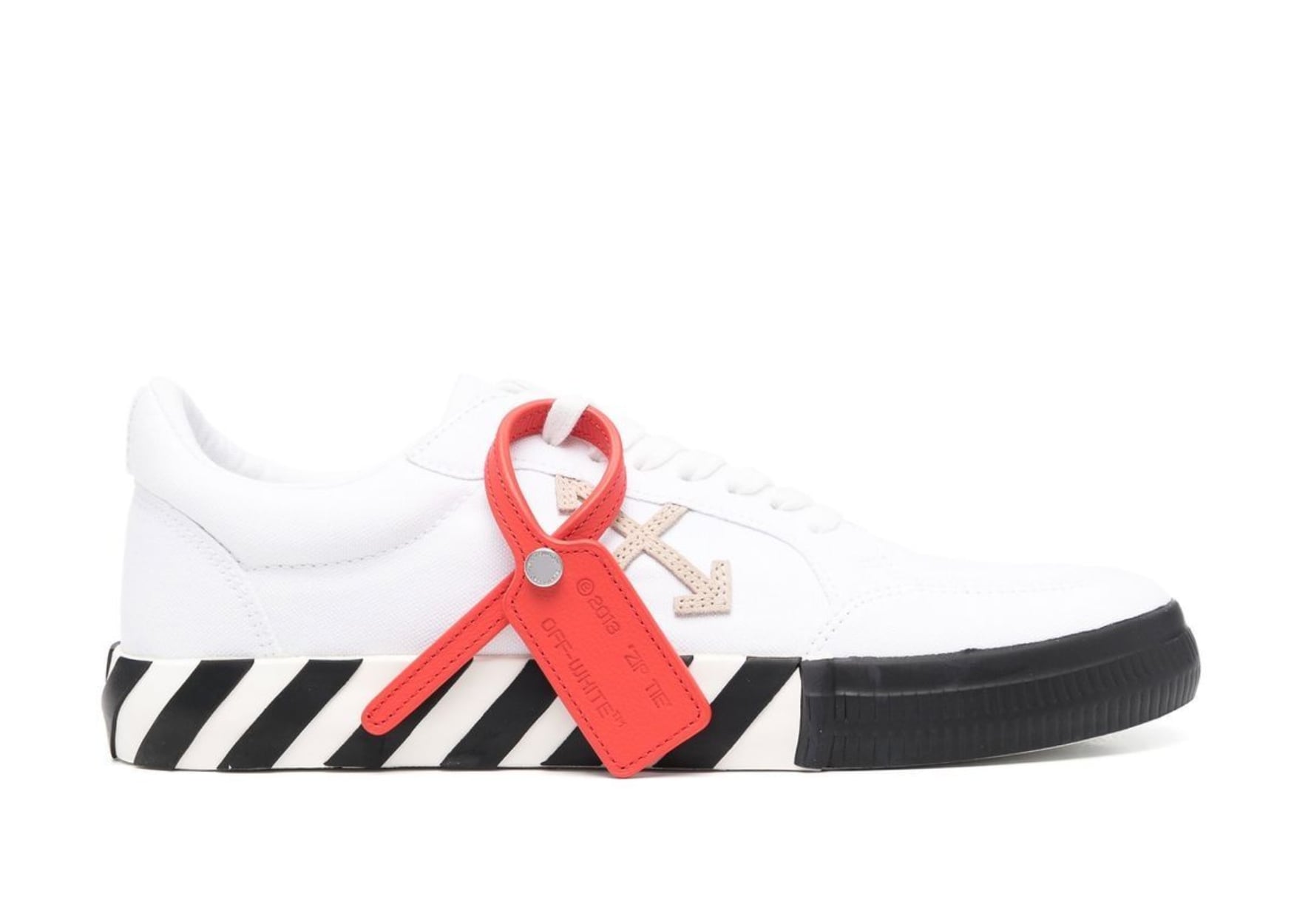 OFF-WHITE Floating Arrow Logo-Appliqué Light Grey