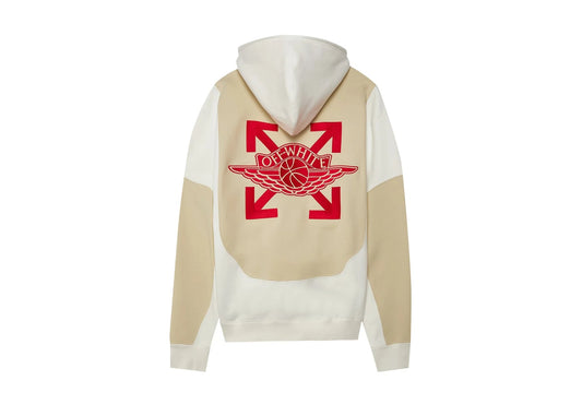 OFF-WHITE x Jordan Hoodie White