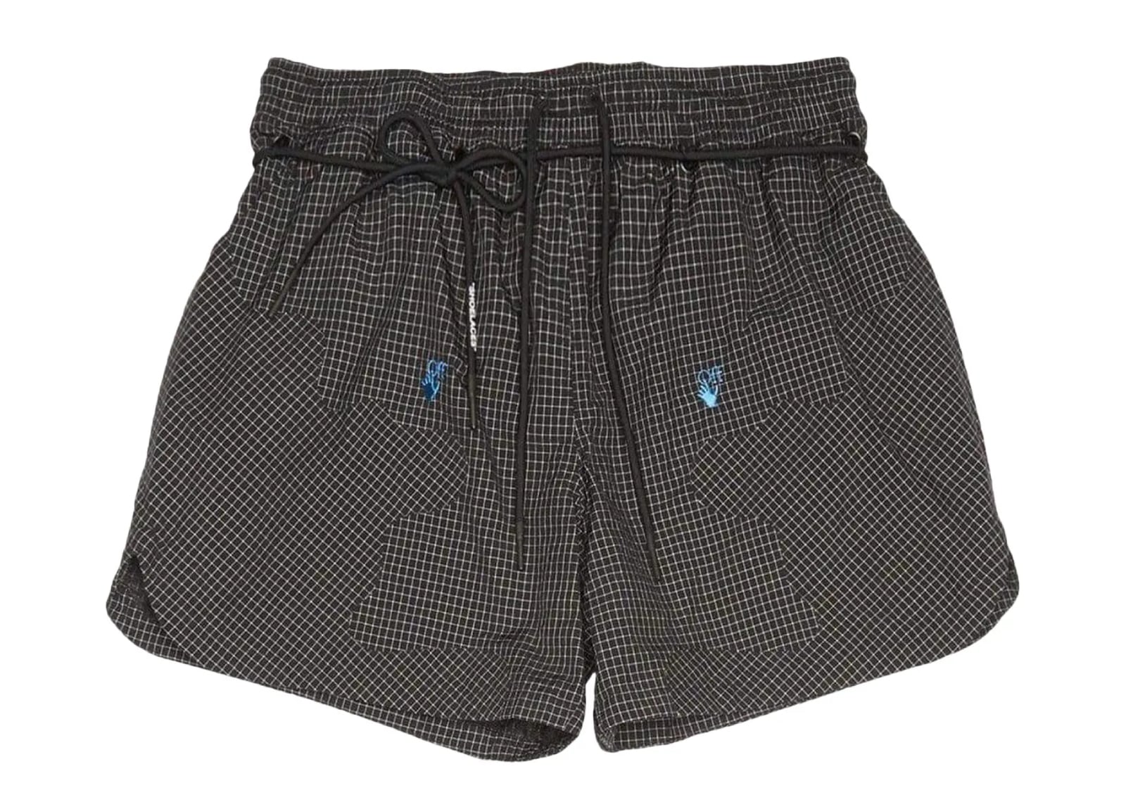 Off White x Nike Woven Short Black