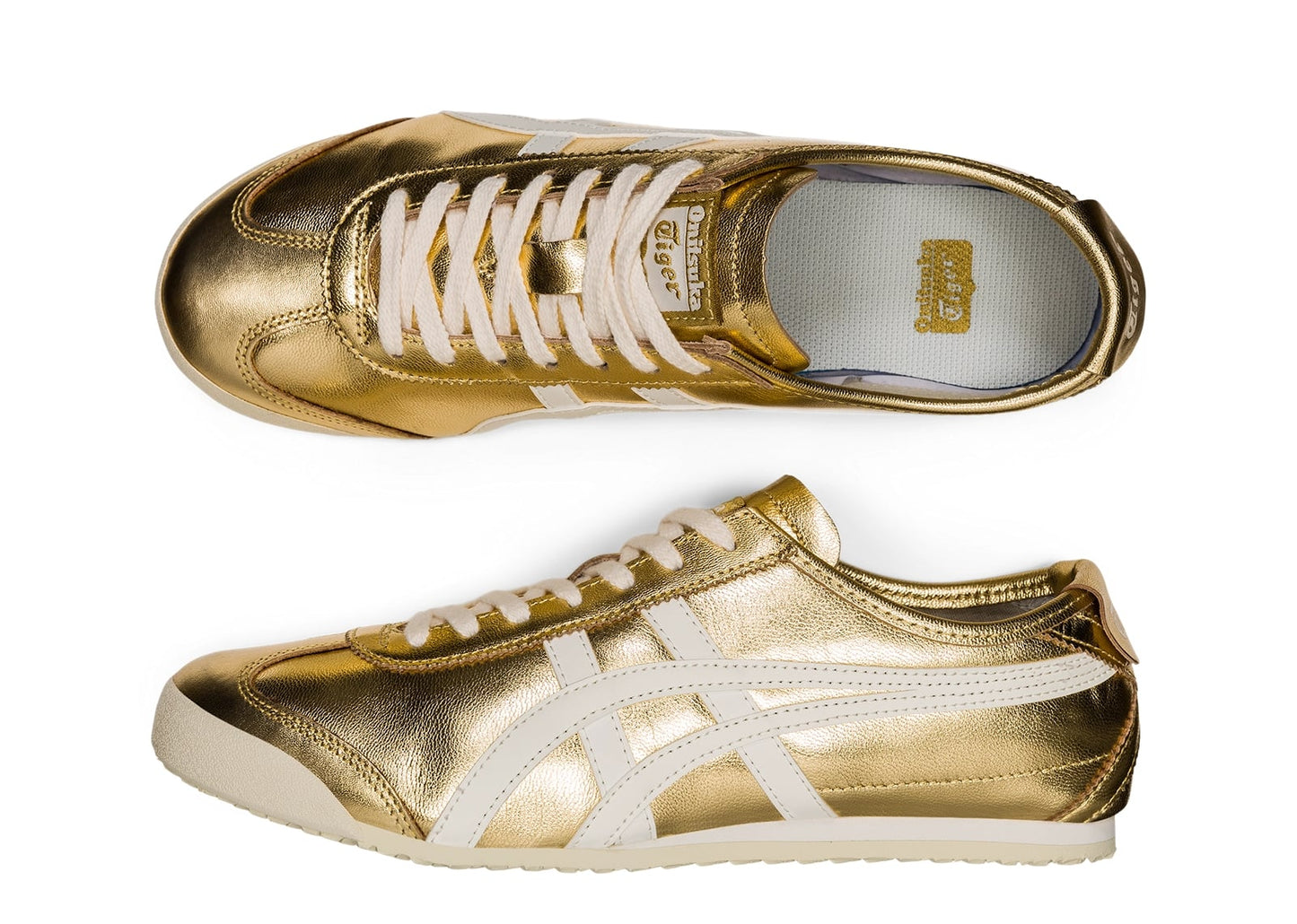 Mexico 66 Gold White
