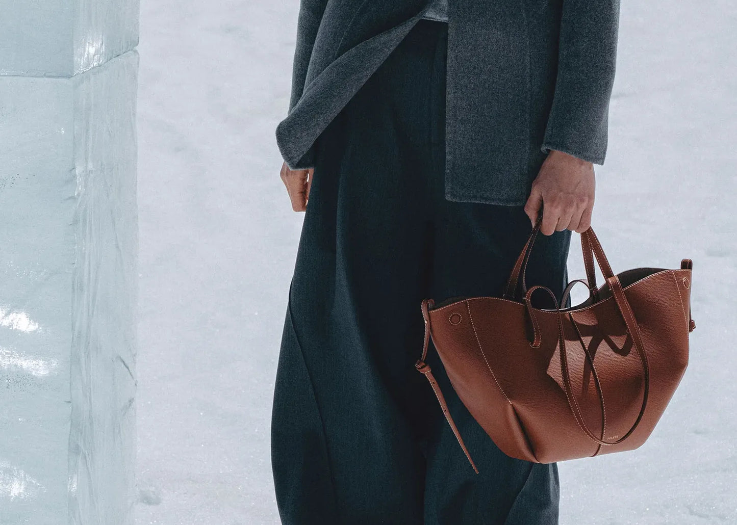 Cyme Mini Edition Textured Cognac