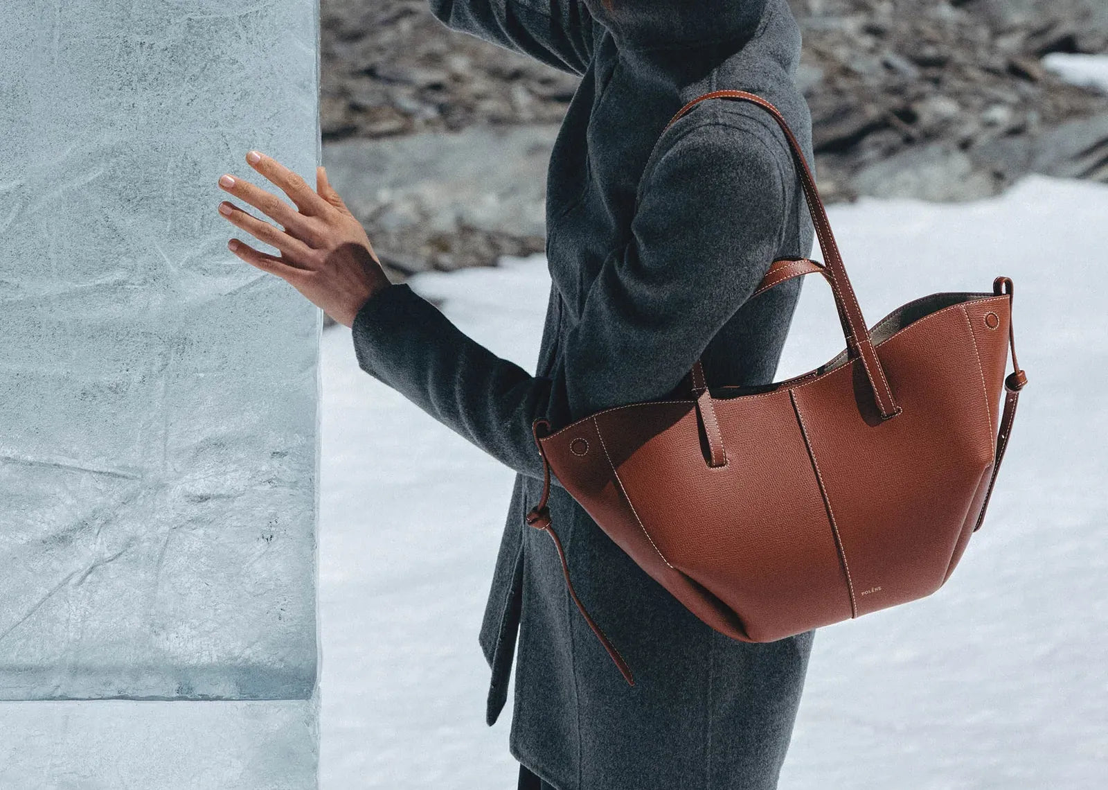 Cyme Mini Edition Textured Cognac