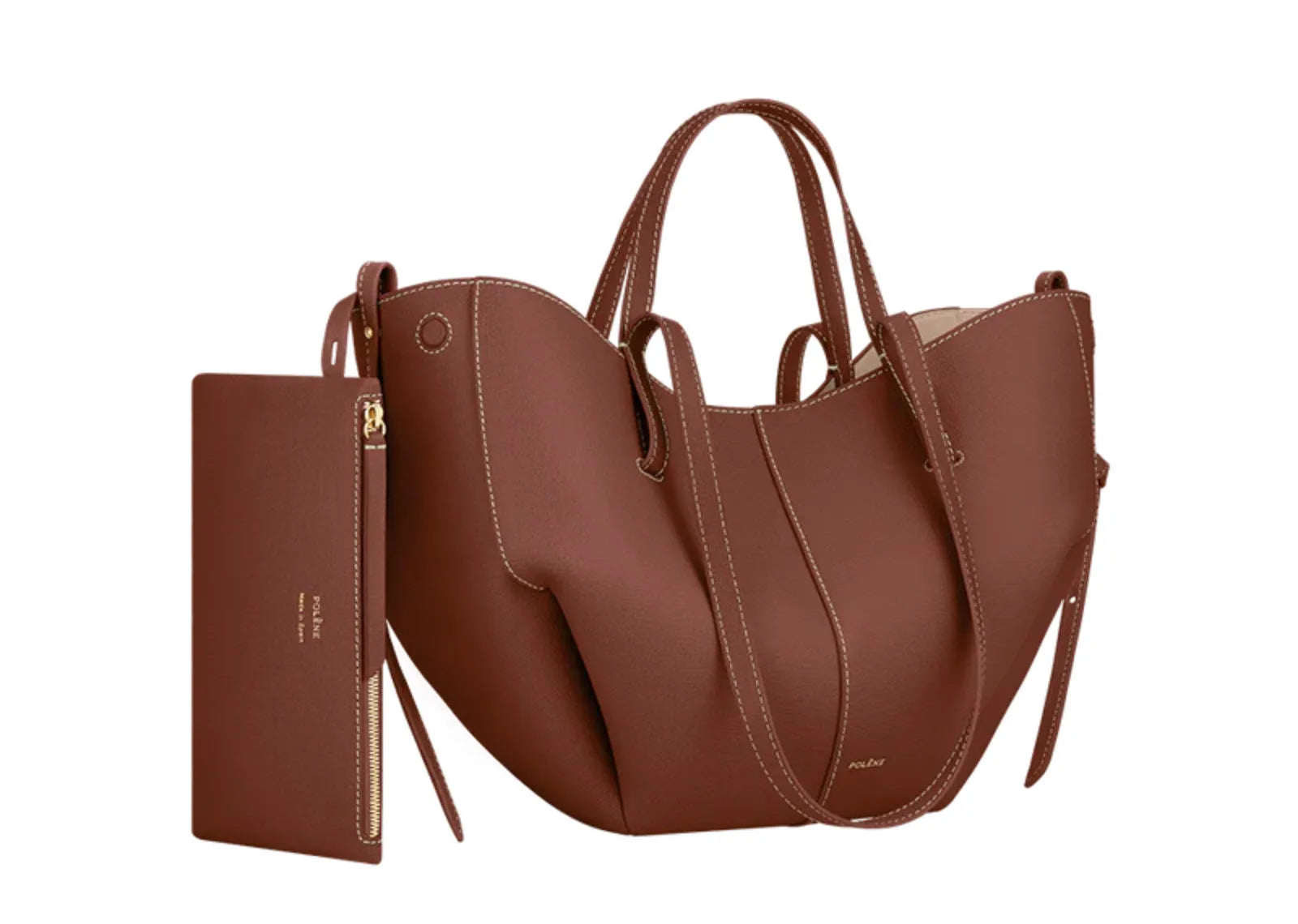 Cyme Mini Edition Textured Cognac