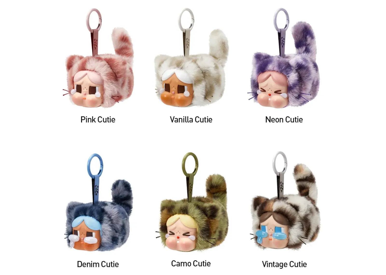 CRYBABY Wild but Cutie Series Vinyl Plush Pendant Sealed Case (6 Blind Box)