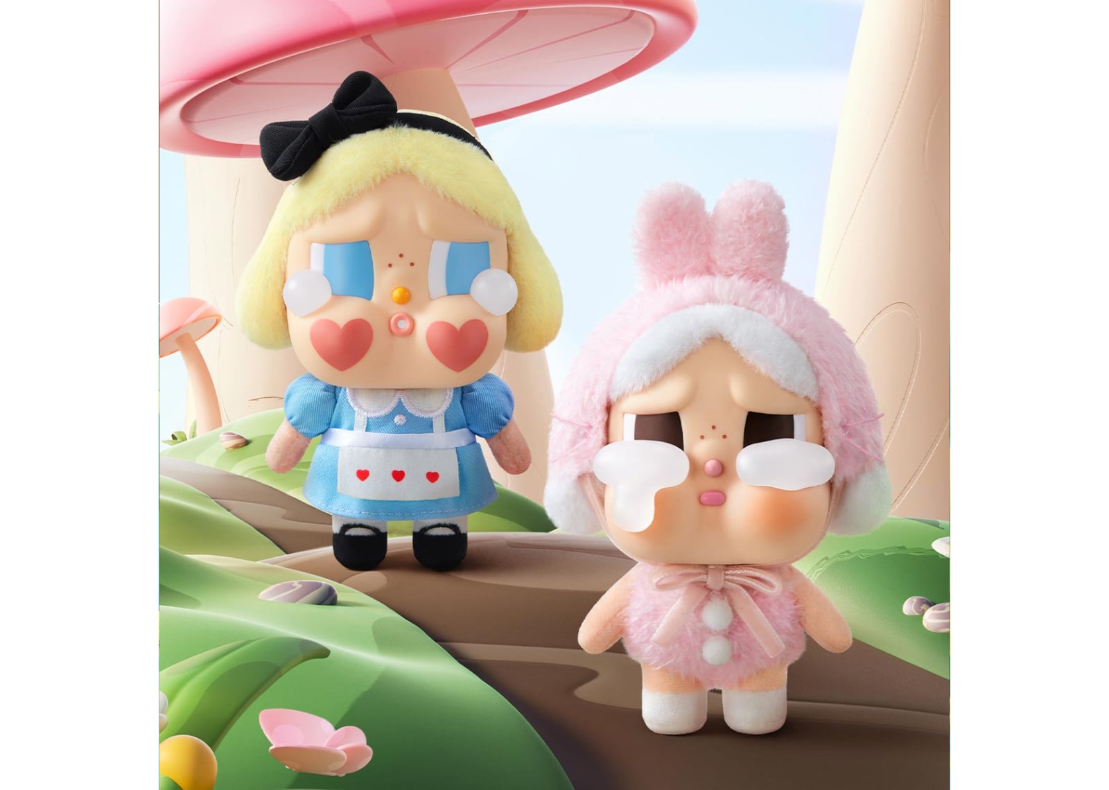 CryBaby Crying Again Series Shes Alice Vinyl Face Plush
