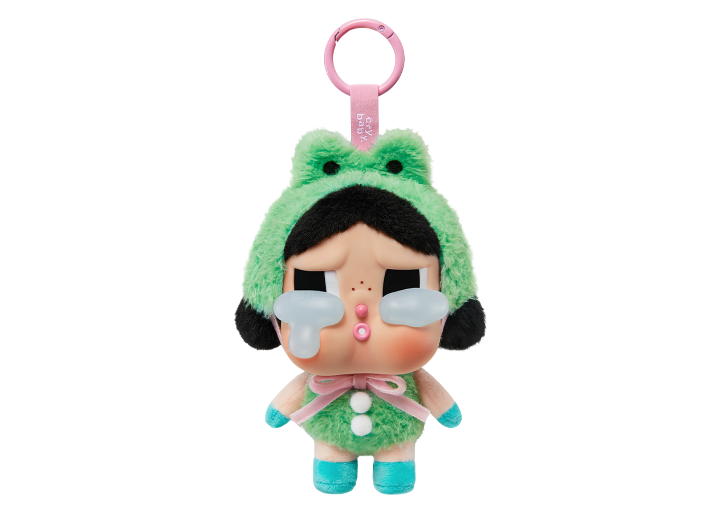 CryBaby Crying Again Series What A Frog Vinyl Face Plush
