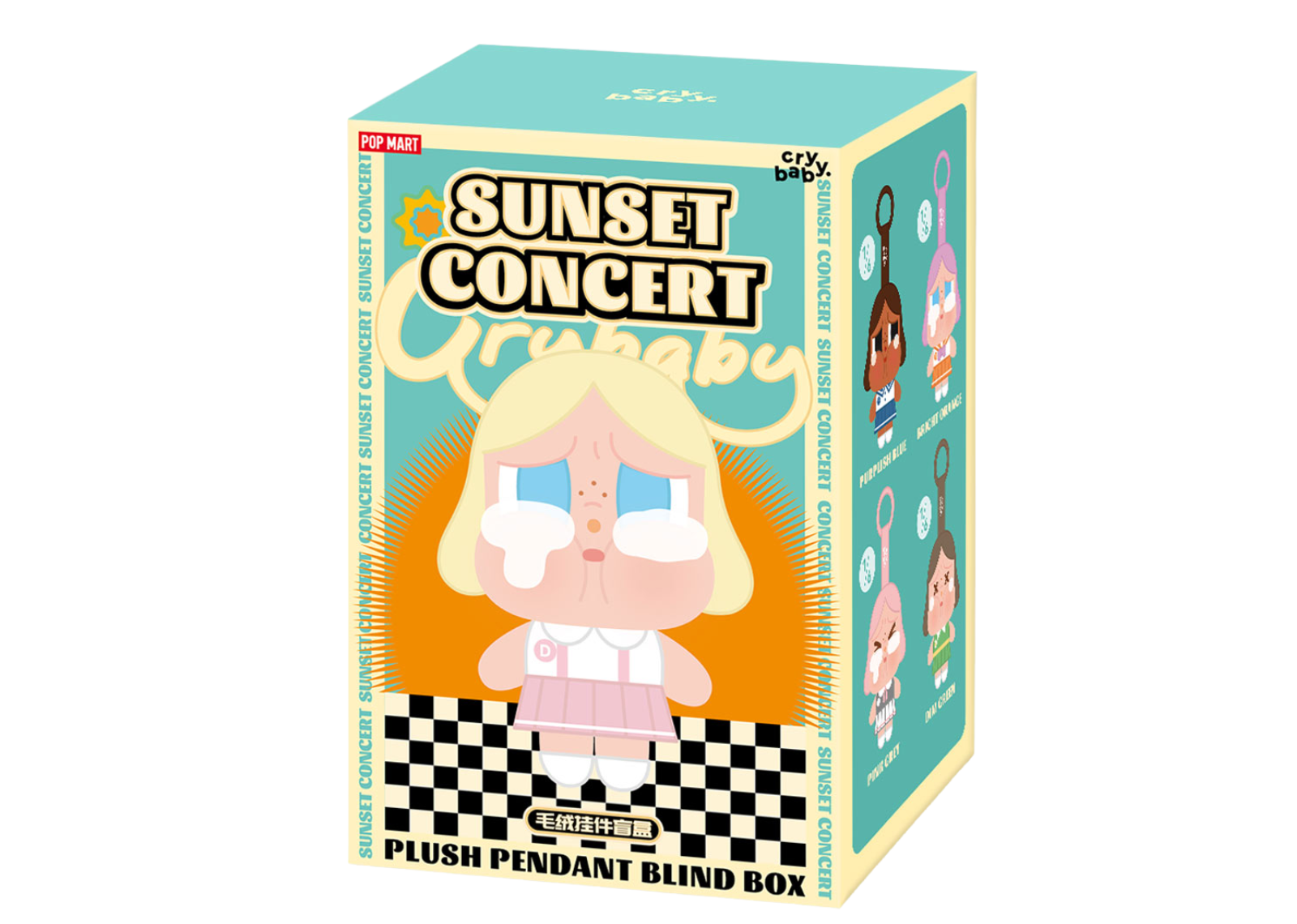 CryBaby Sunset Concert Series Plush Pendant Blind Box