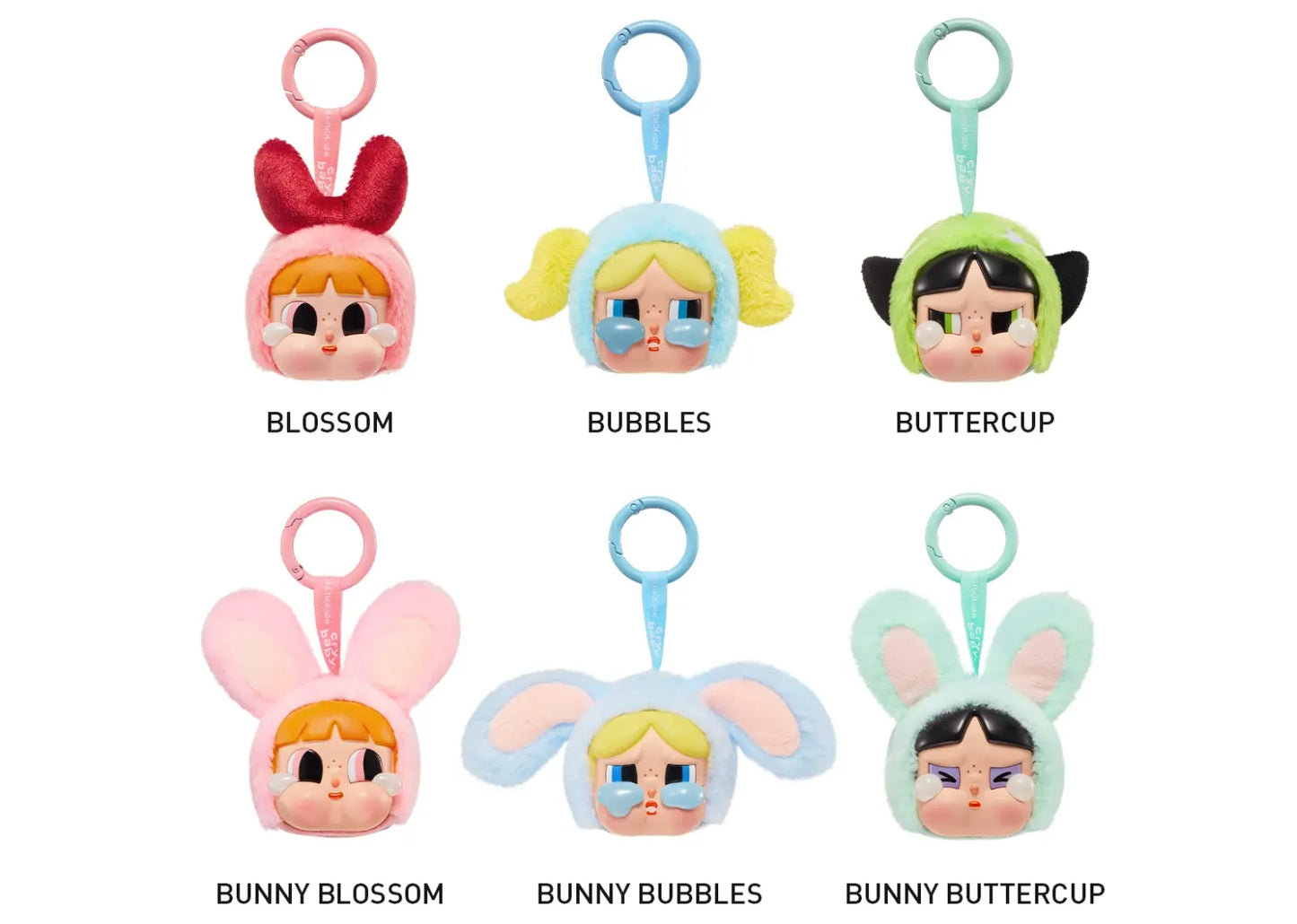 CryBaby x Powerpuff Girls Series Vinyl Face Plush Single Blind Box
