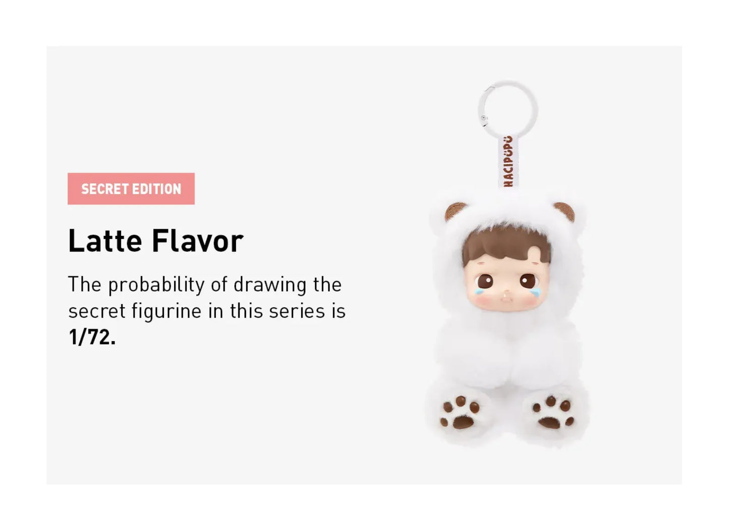 HACIPUPU Gummy Bear Series Vinyl Plush Pendant Sealed Case (6 Blind Box)