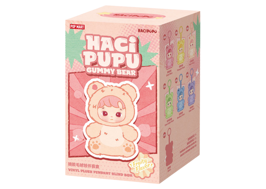 HACIPUPU Gummy Bear Series Vinyl Plush Pendant Single Blind Box
