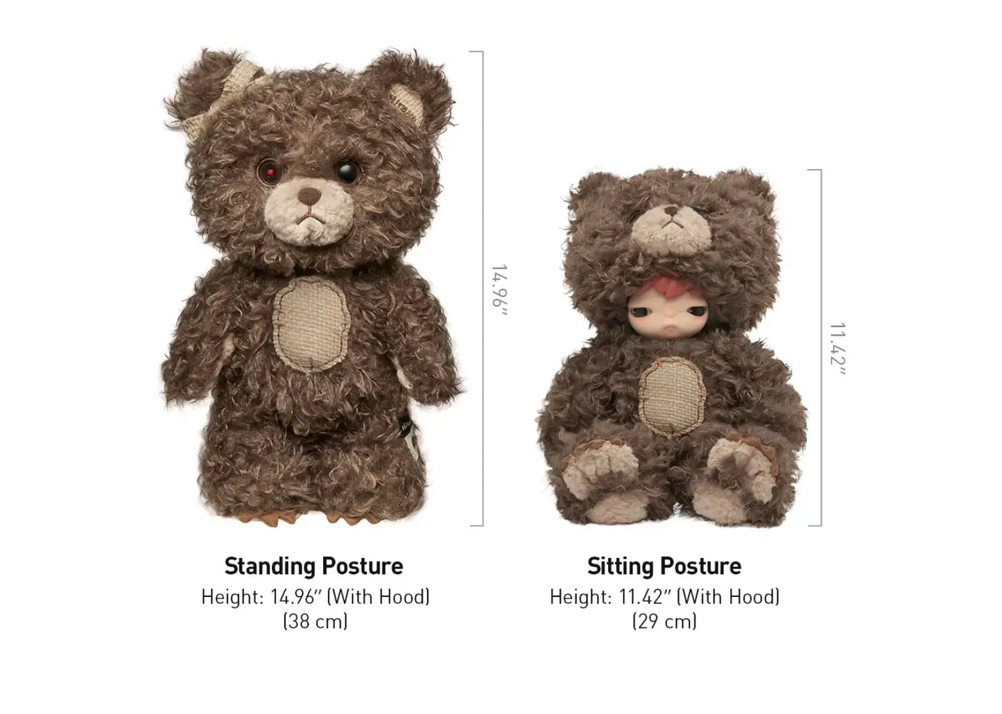 Hirono Bear Vinyl Plush Doll