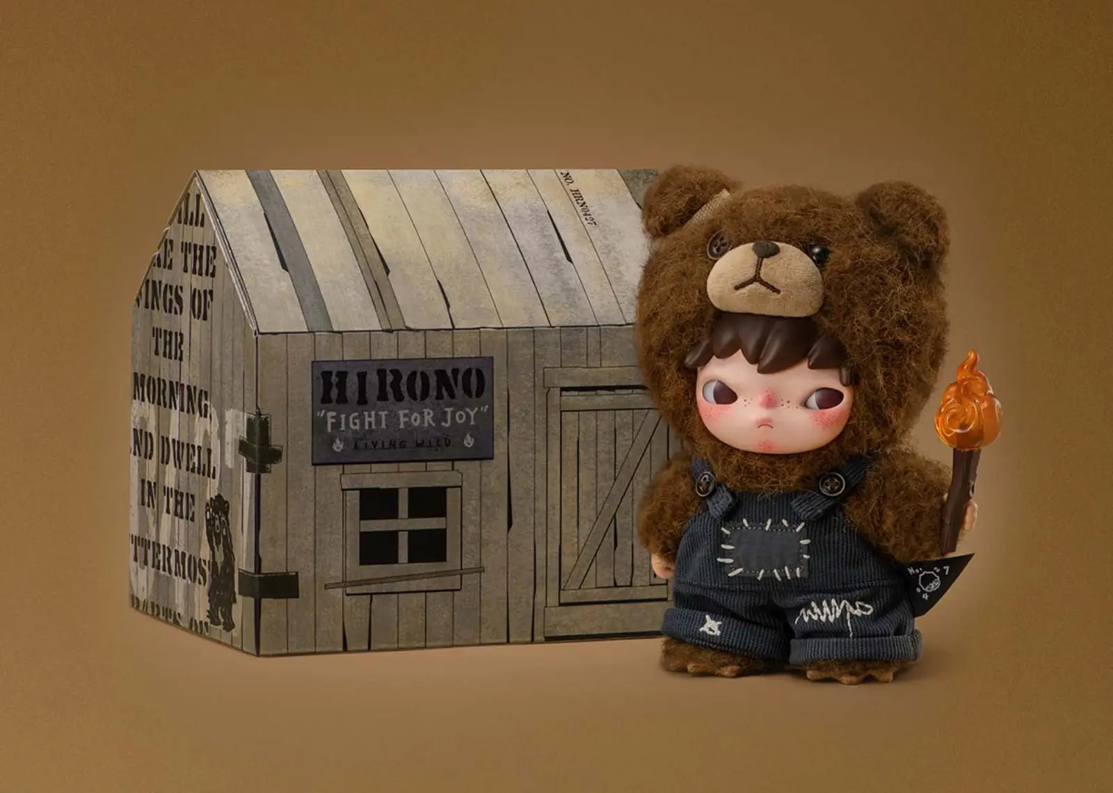 Hirono Living Wild-Fight for Joy Plush Doll