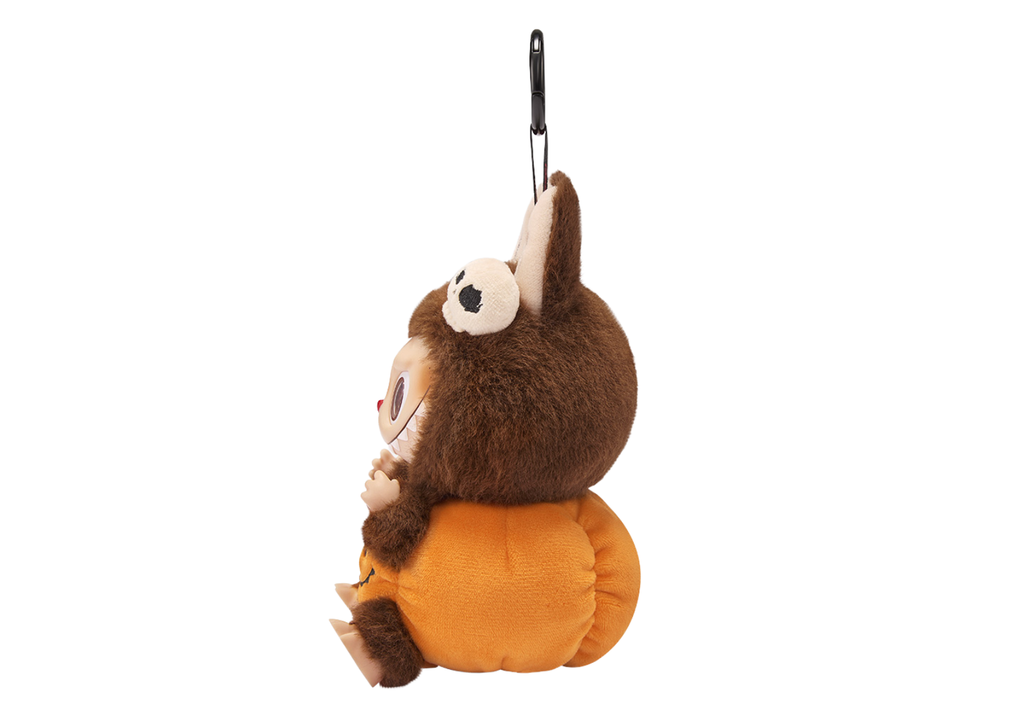 Labubu Happy Halloween Party Series-Sitting Pumpkin Vinyl Plush Pendant