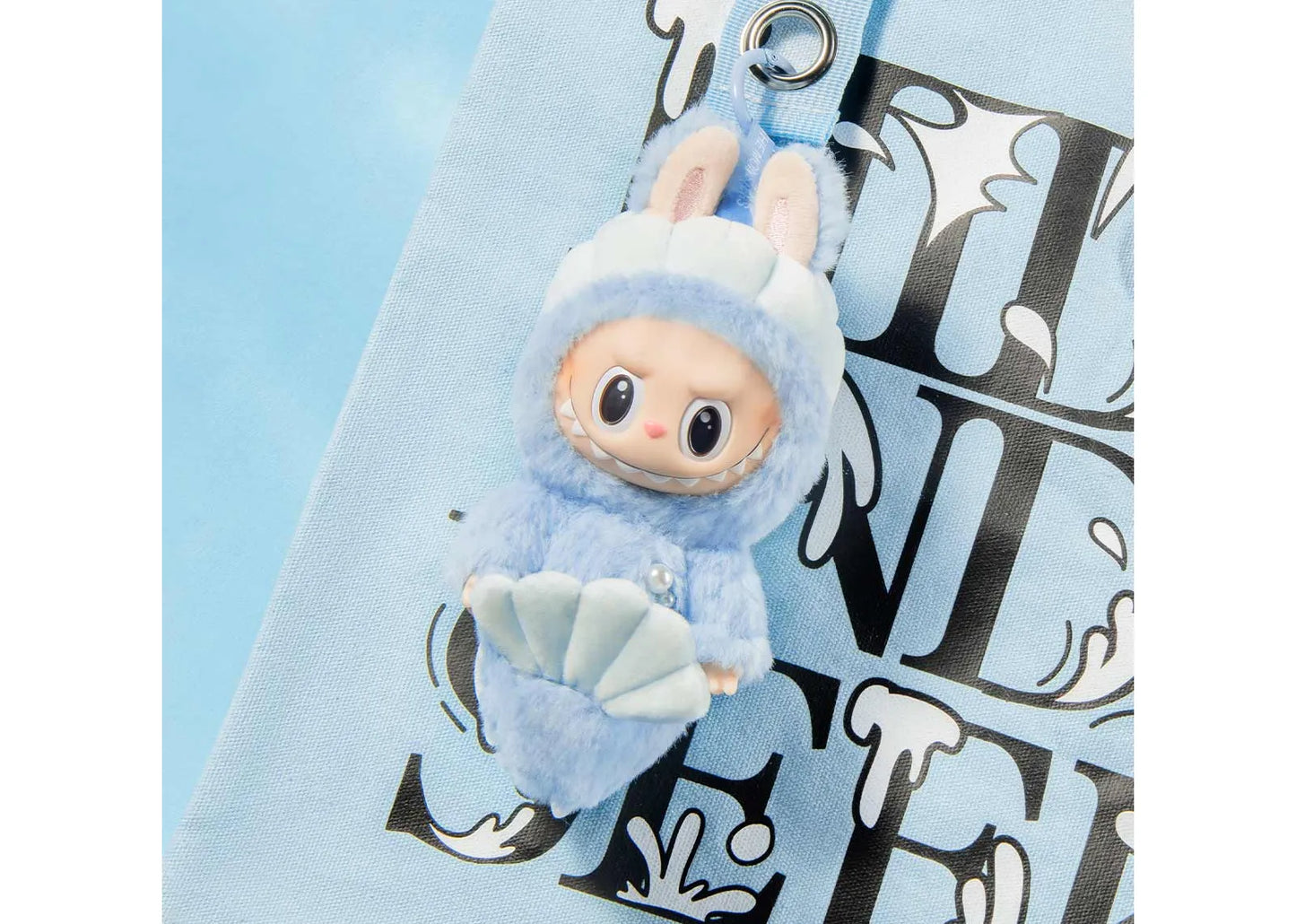 Labubu Hide and Seek In Singapore Series Vinyl Plush Pendant