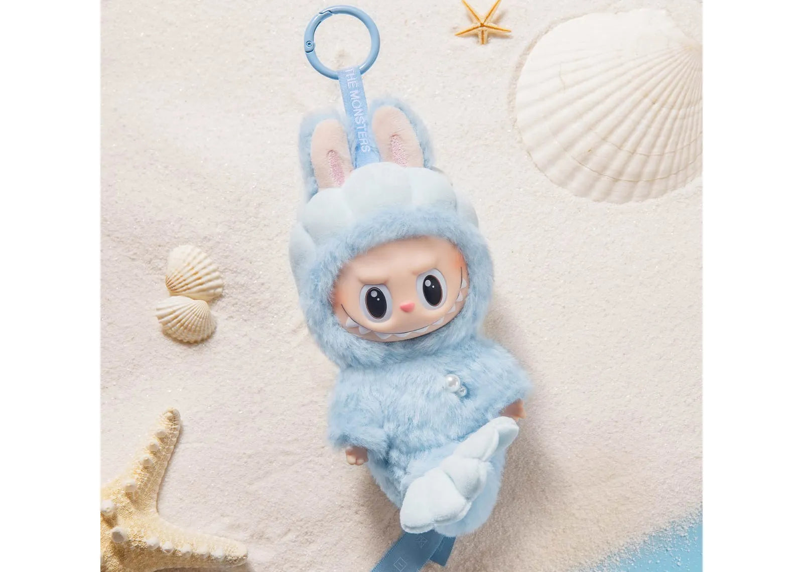 Labubu Hide and Seek In Singapore Series Vinyl Plush Pendant