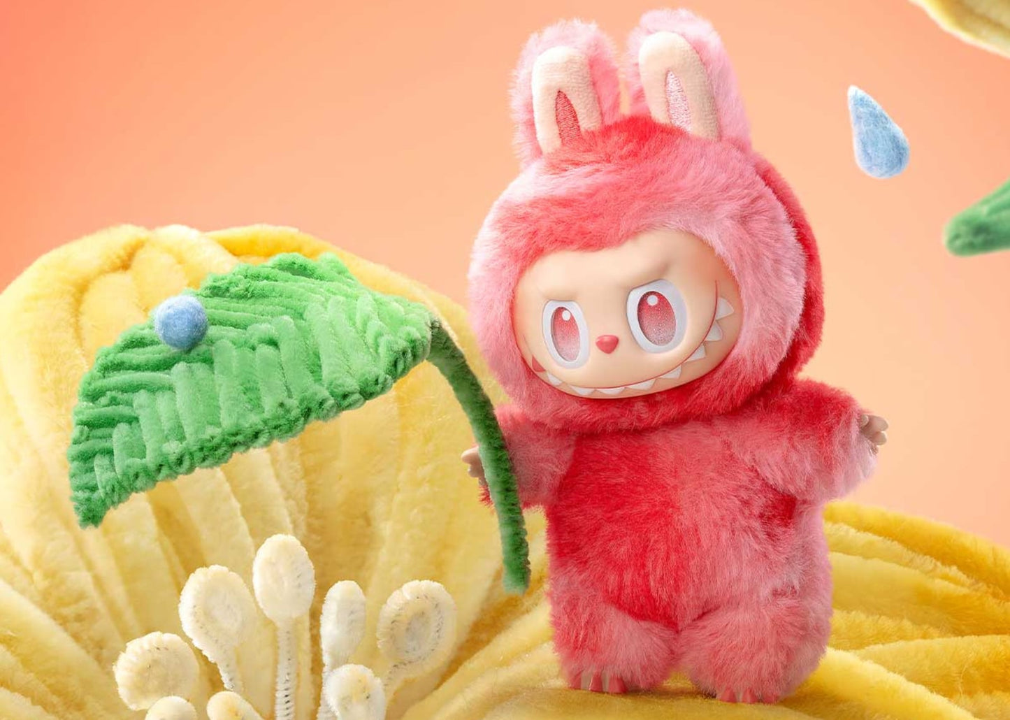 Labubu The Monsters Big into Energy Series Love Vinyl Plush Pendant