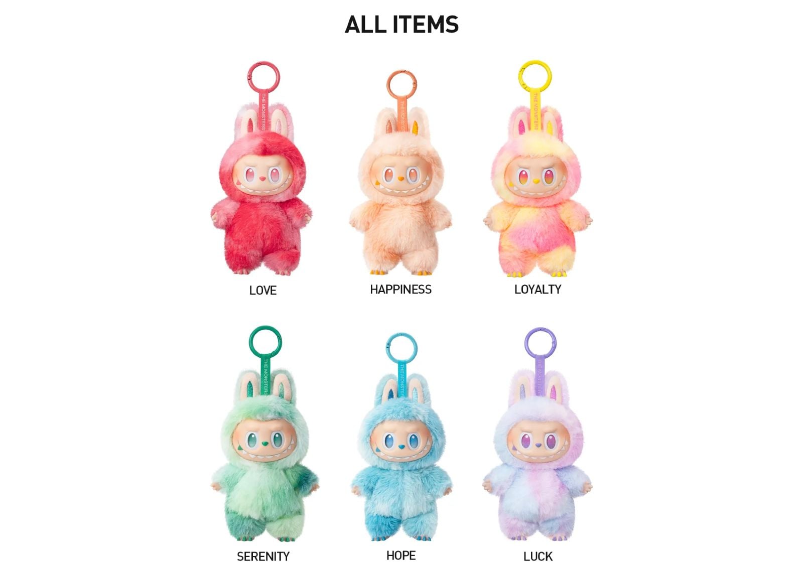 Labubu The Monsters Big into Energy Series Vinyl Plush Pendant Sealed Case (6 Blind Box)