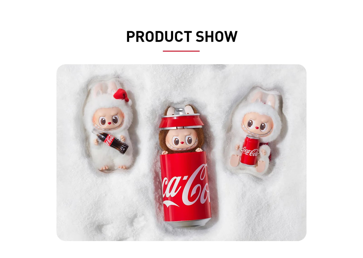 Labubu The Monsters Coca Cola Series Vinyl Face Single Blind Box