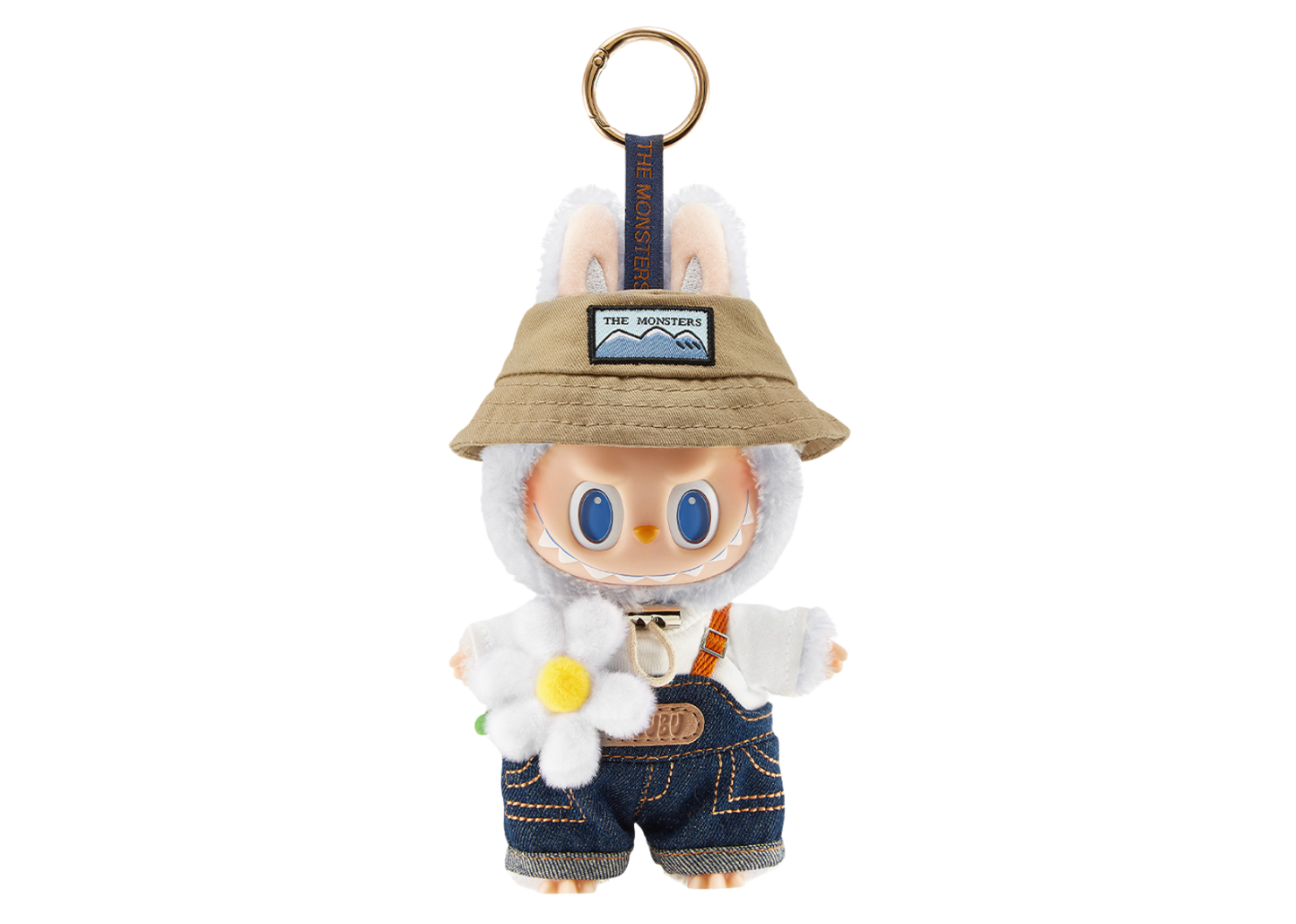Labubu The Monsters Fall In Wild Vinyl Plush Doll Pendant Keychain