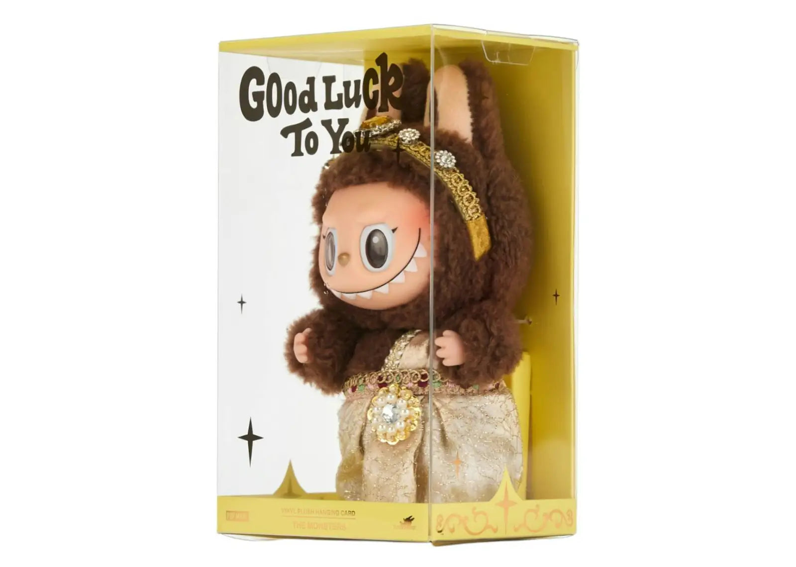 Labubu The Monsters Good Luck to You Vinyl Plush Hanging Card Vinyl Plush