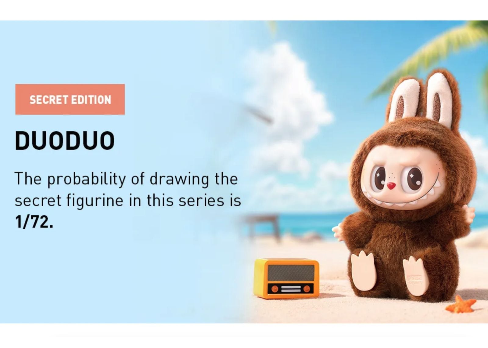 Labubu The Monsters Have a Seat Vinyl Plush Blind Box