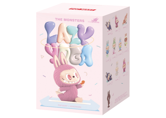 Labubu The Monsters Lazy Yoga Series Figures Single Blind Box