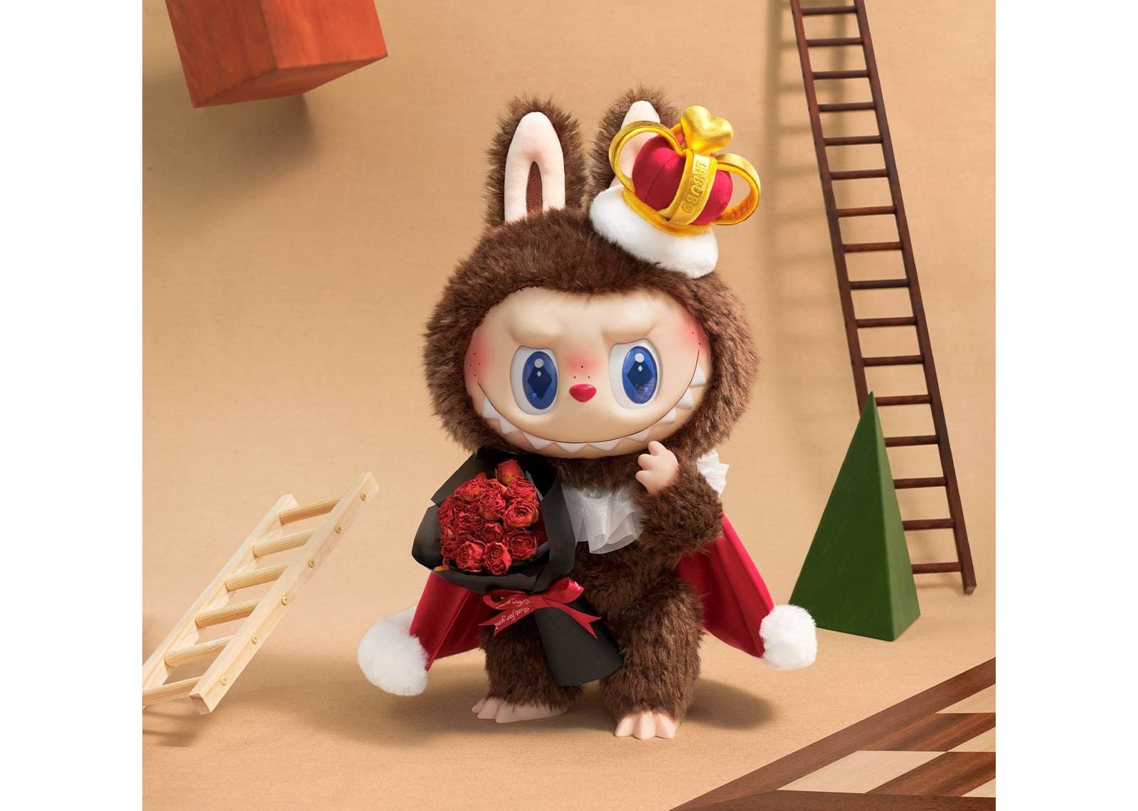 Labubu The Monsters Lets Checkmate Series Vinyl Plush Doll
