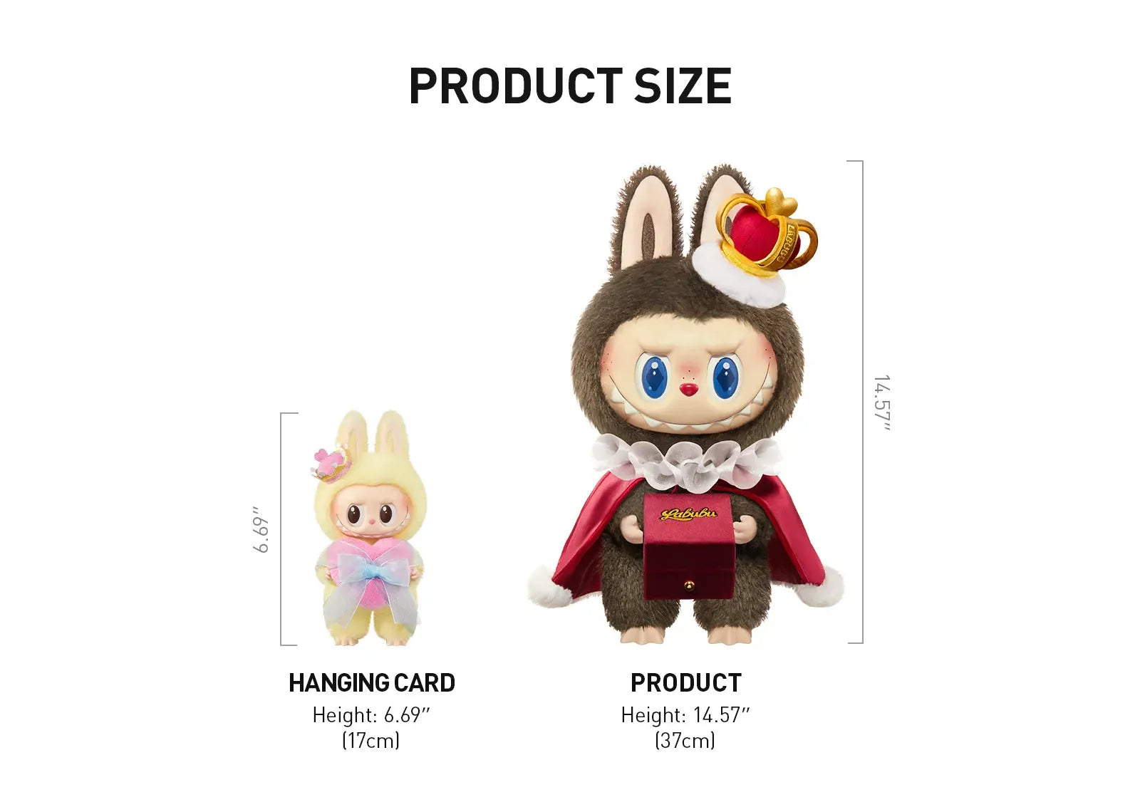 Labubu The Monsters Lets Checkmate Series Vinyl Plush Doll