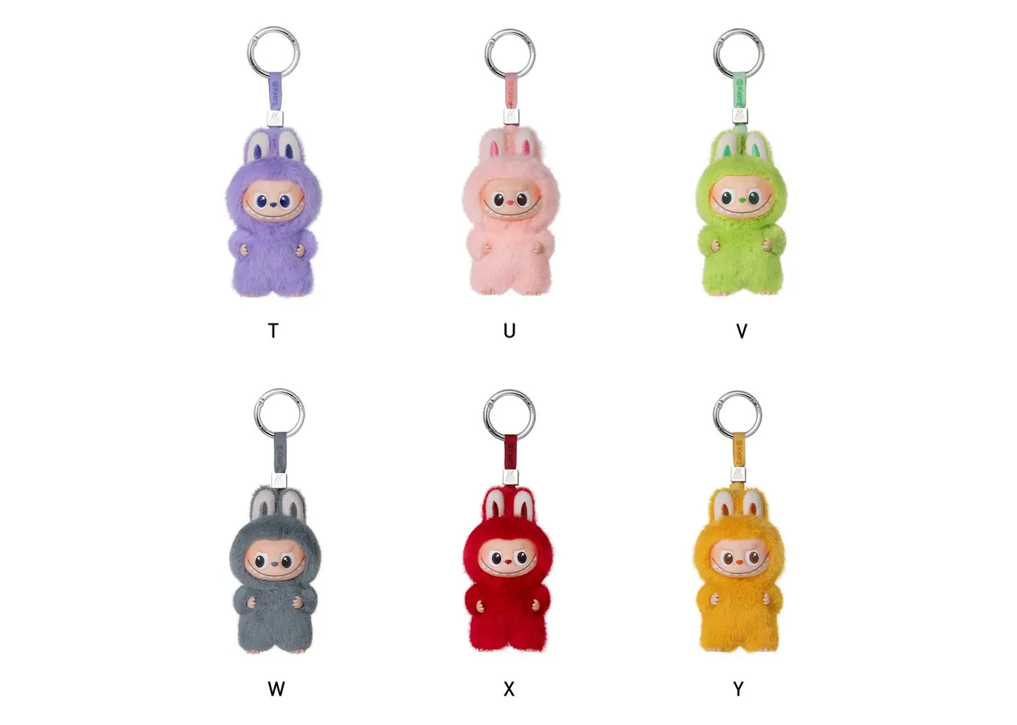 Labubu The Monsters Pin for Love Series Vinyl Plush Pendant (A-M) & (N-Z) Sealed Cases Set (28 Blind Box)