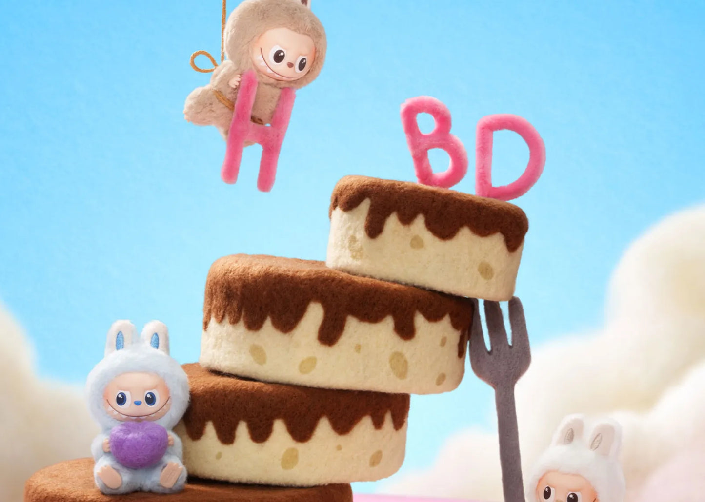 Labubu The Monsters Pin for Love Series Vinyl Plush Pendant (A-M) Sealed Case (14 Blind Box)