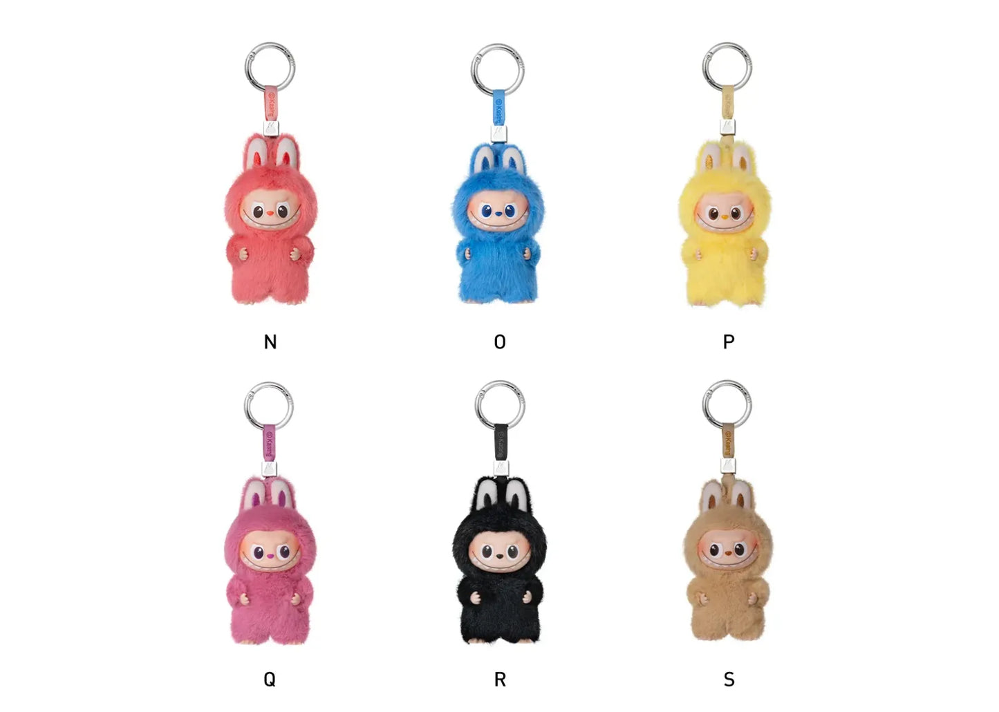 Labubu The Monsters Pin for Love Series Vinyl Plush Pendant (N-Z) Single Blind Box