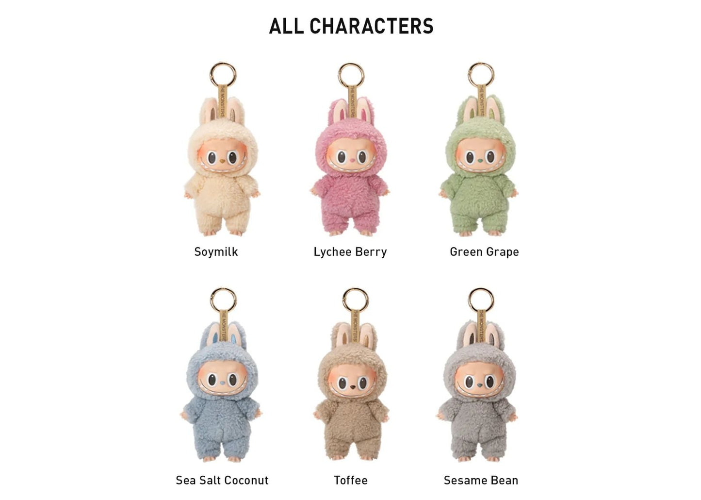 Labubu The Monsters Tasty Macarons Vinyl Plush Pendant Single Blind Box