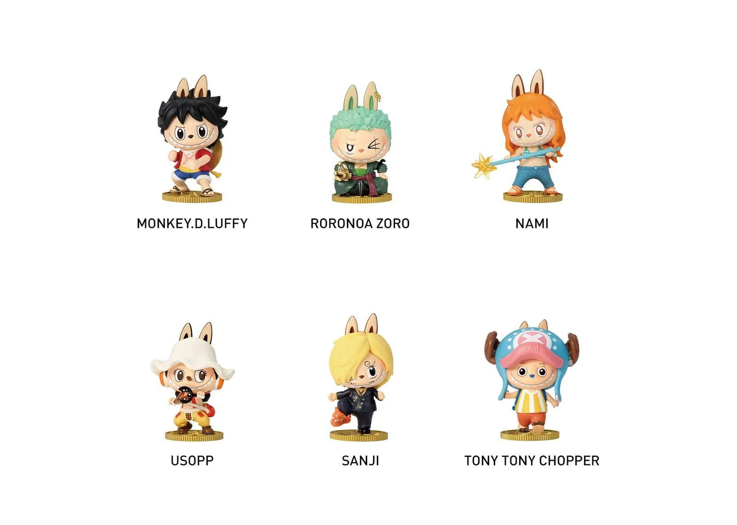 Labubu The Monsters x One Piece Series Single Blind Box