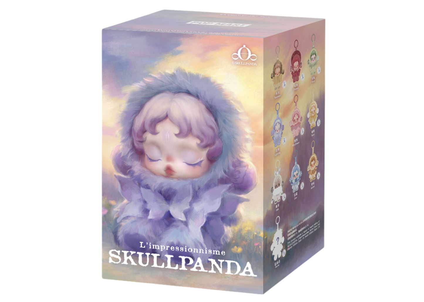 Limpressionnisme SKULLPANDA Series Plush Doll Single Blind Box