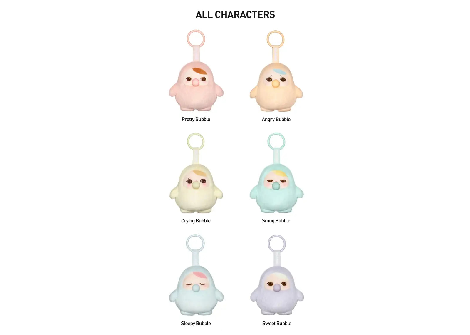 Pucky Beanie Bubble Up Series Single Blind Box