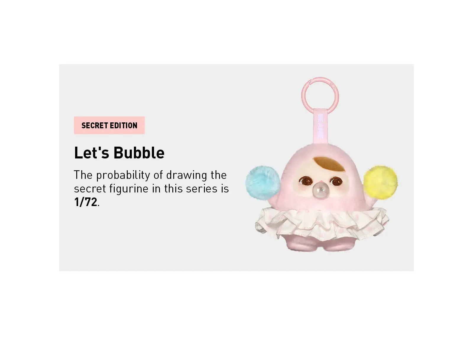Pucky Beanie Bubble Up Series Single Blind Box