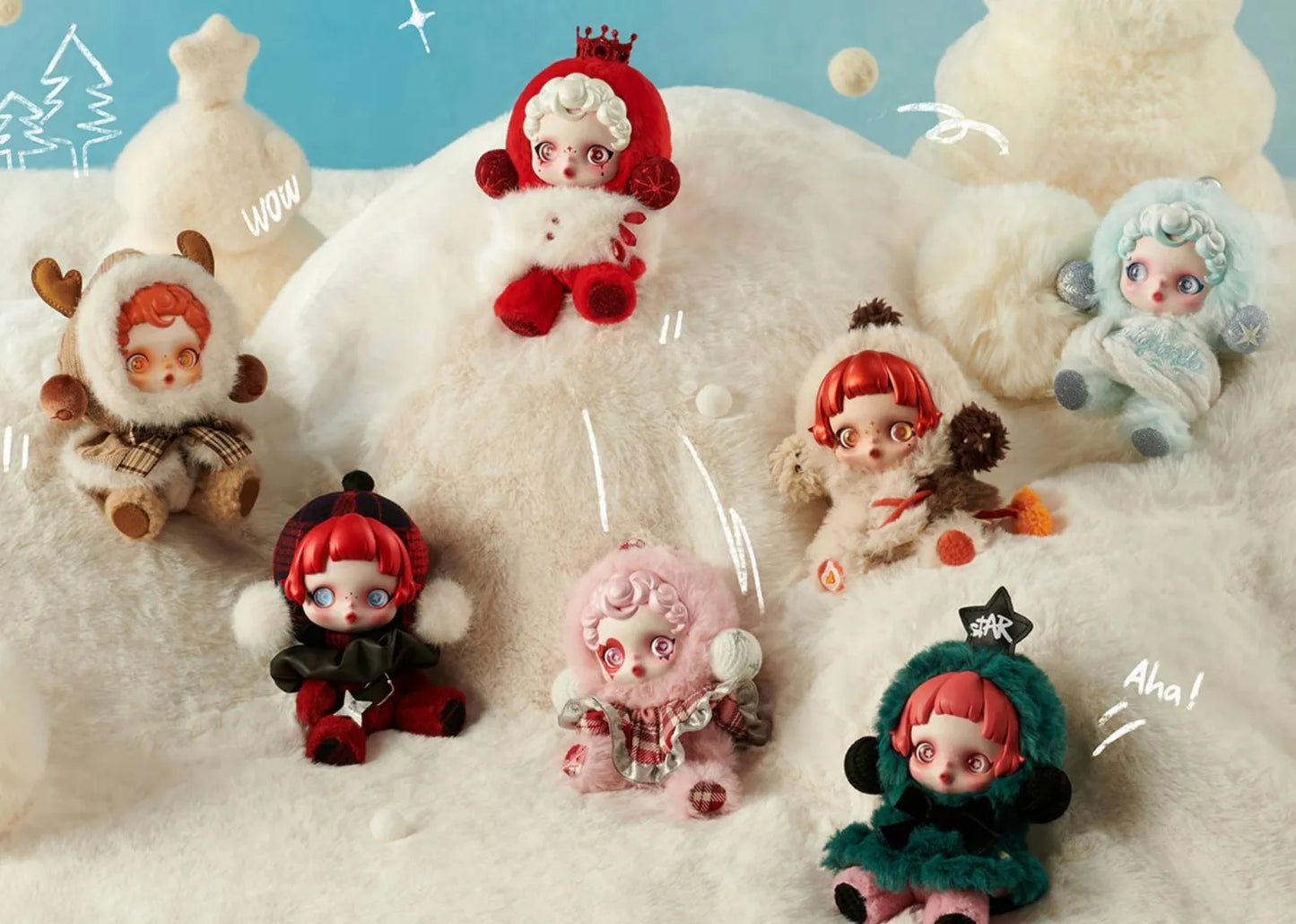 SKULLPANDA Winter Symphony Series Single Blind Box