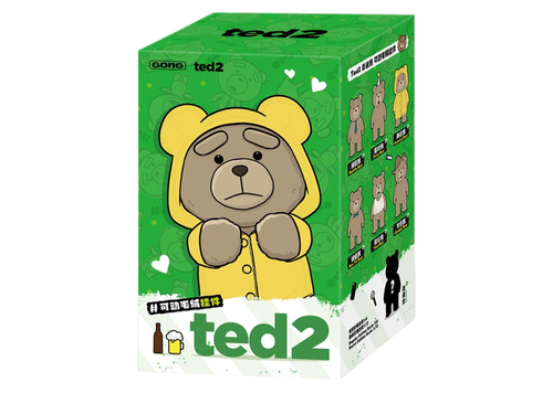 Ted2 Oyuncak Ayı Aksiyon Peluş Kolye Serisi Tekli Kör Kutu