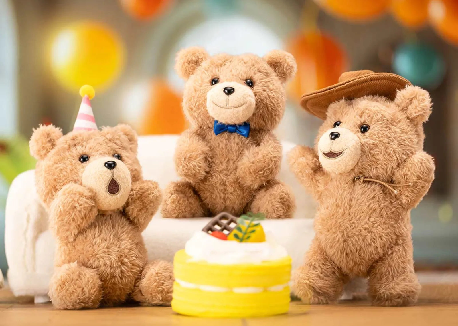 Ted2 Teddy Bear Action Plush Pendant Series Single Blind Box