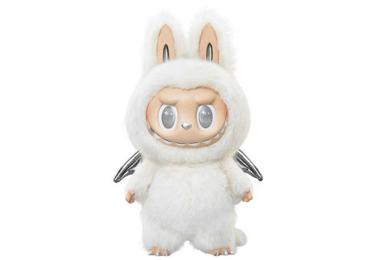 The Monsters Labubu Zimomo Angel in Clouds Figure + Tote Bag