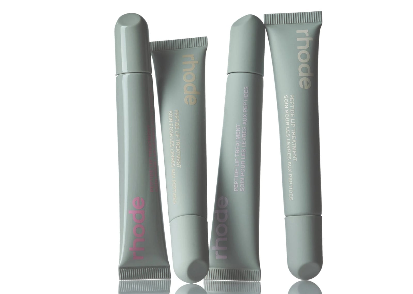 Peptide Lip Treatments All Four Scents Together
